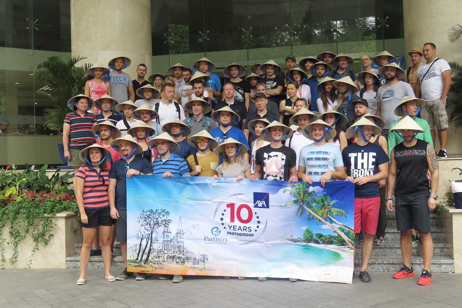 AXA Group of 60pax from Poland 